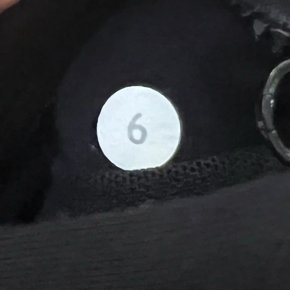 Lululemon Women Slim Fit Full Zip Black Track Jacket Turtle Neck Size 6 Pocket’s - Picture 4 of 11